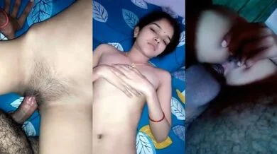 Fucked the smooth pussy of the beautiful wife while