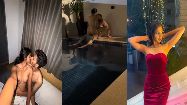 Rich Indian Babe – Pool Hard Fucking MMS