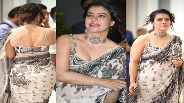 Bollywood Kajol Boob Press Video Viral Videos