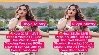 Divya Mistry New Hot Wet Shower First Time Live