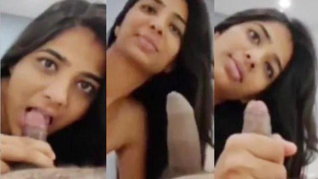 Maal Babe Thirsty Sloppy Sucking Wet Dick Viral