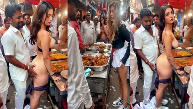 NRI Babe Fast Time Indian Public Place Nude Showing – Ai Video